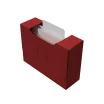 Картотека UniqCardFile Standart 30 mm (красный)