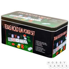 Набор для покера Holdem Light на 200 фишек с номиналом