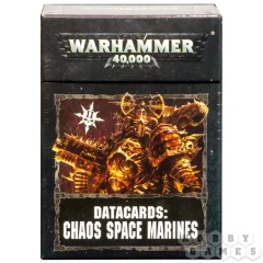 Datacards: Chaos Space Marines 8th Edition (2019)