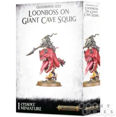 G/Gloomspite Gitz Loonboss On Giant Cave Squig