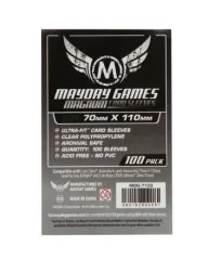 Протекторы Mayday (100 шт., 70x110 мм): прозрачные