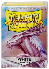 Протекторы Dragon Shield (100 шт., 63х88 мм): белые матовые