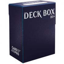 Пластиковая коробочка Card-Pro (синяя, 73 мм, 80+ карт)