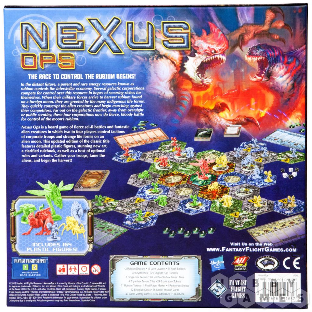 Nexus Ops, Board Game