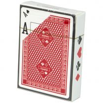 Колода пластиковых карт для покера с двойным индексом 