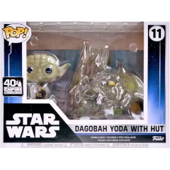 Фигурка Funko POP! Star Wars.The Empire Strikes Back: Dagobah Yoda with Hut