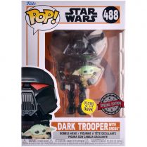 Фигурка Funko POP! Star Wars: Dark Trooper with Grogu