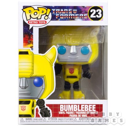 Фигурка Funko POP! Retro Toys. Transformers: Bumblebee 23 фото 2