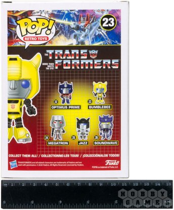 Фигурка Funko POP! Retro Toys. Transformers: Bumblebee 23 фото 3