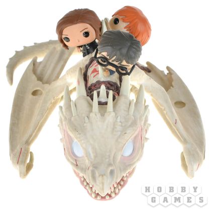 Фигурка Funko POP! Rides. Harry Potter: Ukrainian Ironbelly with Harry, Ron and Hermione 93