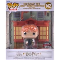 Фигурка Funko POP! Deluxe. Harry Potter: Ron Weasly with Quality Quidditch Supplies 142