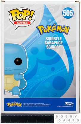 Funko Pop 505 XL Squirtle, Pokemon 