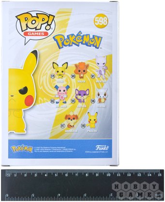 Фигурка Funko POP! Games. Pokemon: Pikachu 598 (2023) фото 2