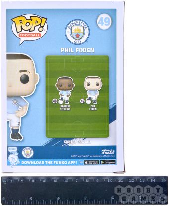 Фигурка Funko POP! Football. Manchester City: Phil Foden 49 фото 2