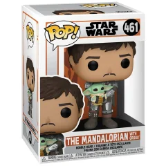 Фигурка Funko POP! Star Wars. The Mandalorian: The Mandalorian with Grogu