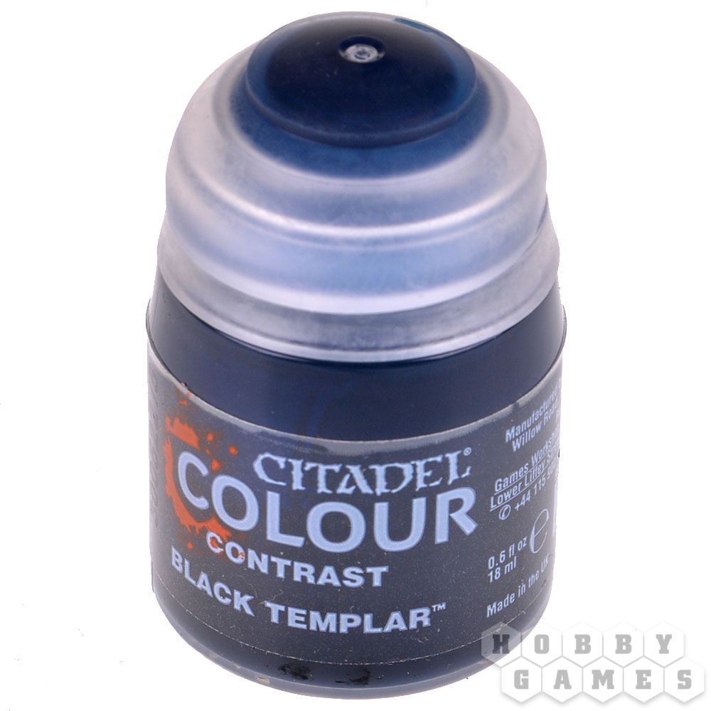 Citadel : Contrast - Black Templar (18ml) - Jeux de société à La Ré