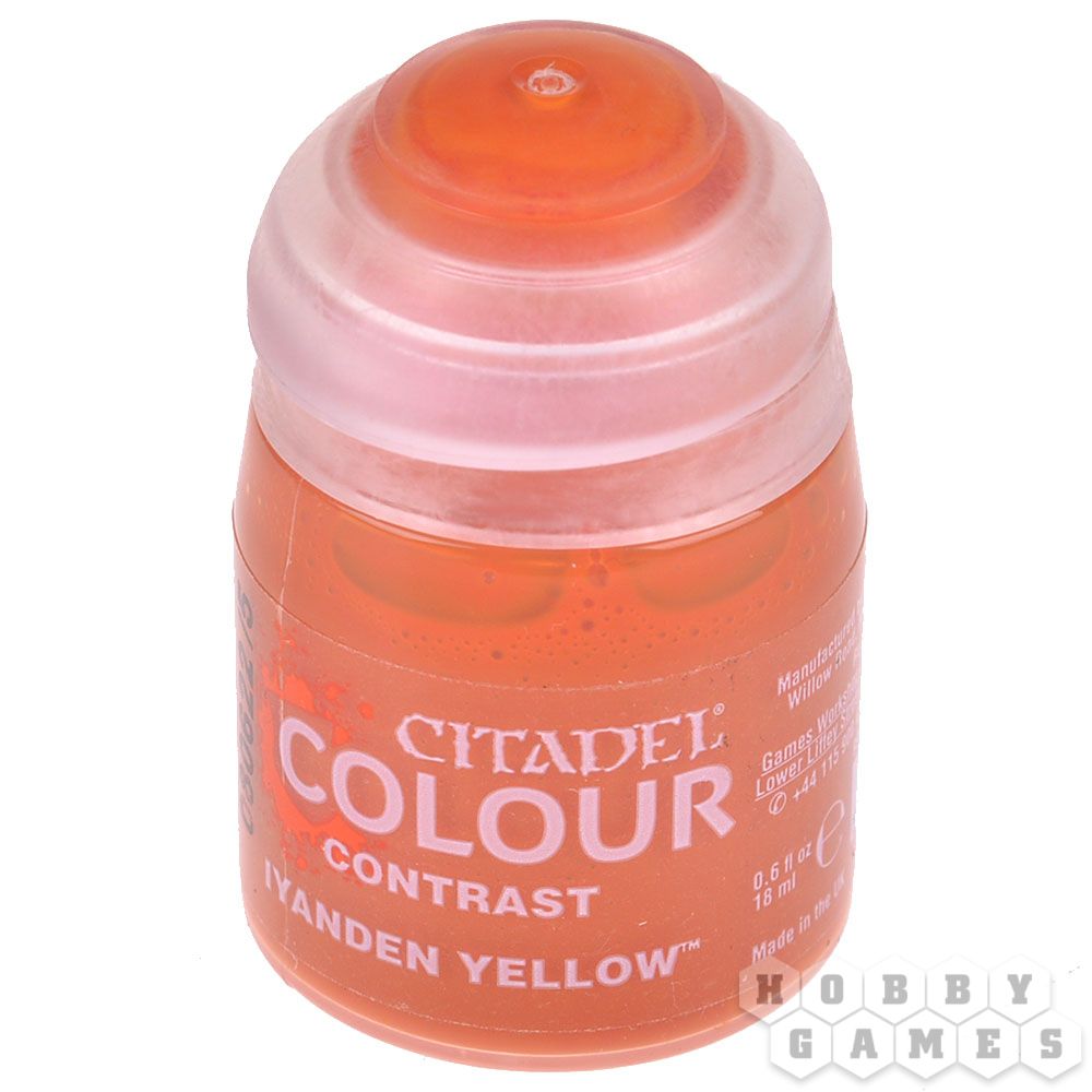 Games Workshop Citadel Contrast Paint - Iyanden Yellow 18ml Miniature Paint
