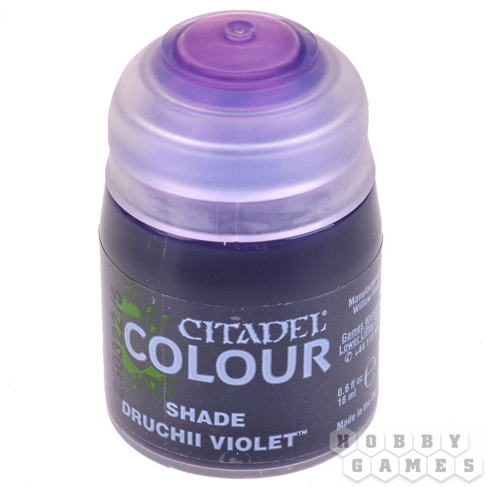 Games Workshop Citadel Pot de Peinture - Shade Druchii Violet (18ml