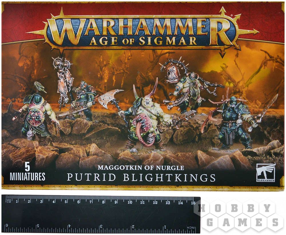 WARHAMMER MAGGOTKIN OF Nurgle Putrid Blightkings Legs and Torso E [Bits