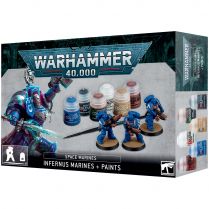 Space Marines: Infernus Marines + Paints