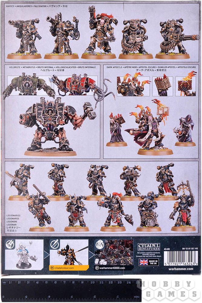W40K - Chaos Space Marines - Master of Executions (43-44) - Les Dés masKés
