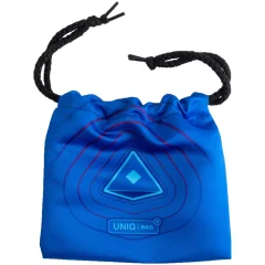 Мешочек Uniqbag 15 StringWave (150х150 мм, синий)