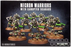 NECRON WARRIORS WITH CANOPTEK SCARABS