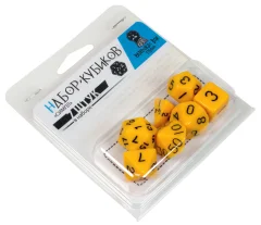 Набор кубиков  "Симпл", для RPG, 7 шт.