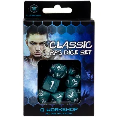 Набор кубиков Classic, 7 шт., Stormy/White
