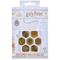 Набор кубиков Harry Potter. Hufflepuff Modern Dice Set: Yellow
