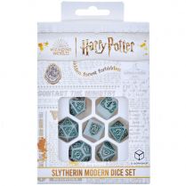 Набор кубиков Harry Potter. Slytherin Modern Dice Set: White