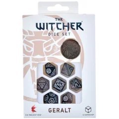 Набор кубиков The Witcher Dice Set: Geralt – The Silver Sword, 7 шт.