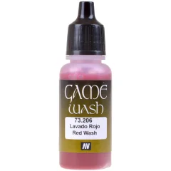 Краска Vallejo Game Wash: Red Wash 73.206