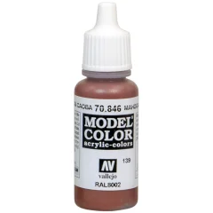 Краска Vallejo Model Color: Mahogany Brown 70.846