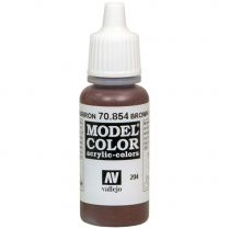 Краска Vallejo Model Color: Brown Glaze 70.854