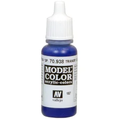 Краска Vallejo Model Color: Transparent Blue 70.938
