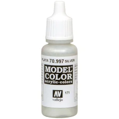 Краска Vallejo Model Color: Silver 70.997