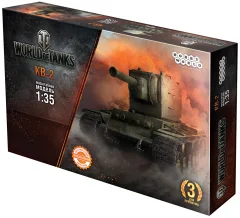 World of Tanks. КВ-2. Масштабная модель 1:35 (Сборный танк)