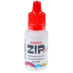 Акриловая краска флуоресцентная ZIPmaket: белый 26695
