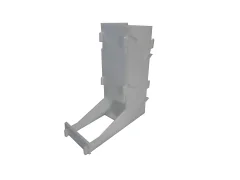 Башня для бросания кубов белая (Dicetower)