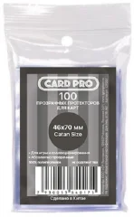 Протекторы Card-Pro Catan Size прозрачные (100 шт., 46x70 мм)