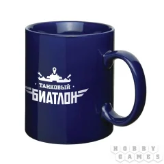 Кружка керамическая синяя ТБ