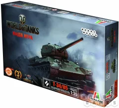 World of Tanks. Т-34-85. Масштабная модель 1:35 (Сборный танк) (3-е рус. изд.)