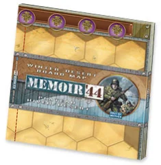 Memoir '44. Winter/Desert board map