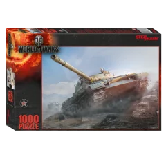 Пазл "Танчики" (Т-62А) 1000 деталей