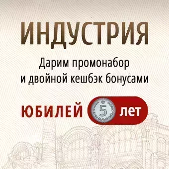 Индустрии 5 лет