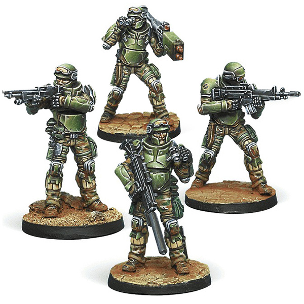 Infinity. Marauders, 5307th Ranger Unit | Купить настольную игру в ...