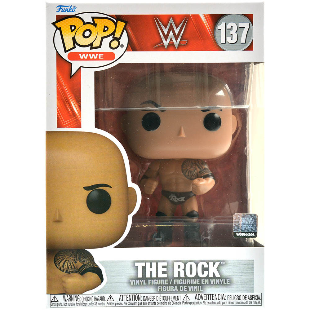 Funko WWE The Rock POP! Vinyl Keychain | Collectible Mini Figure Keyring