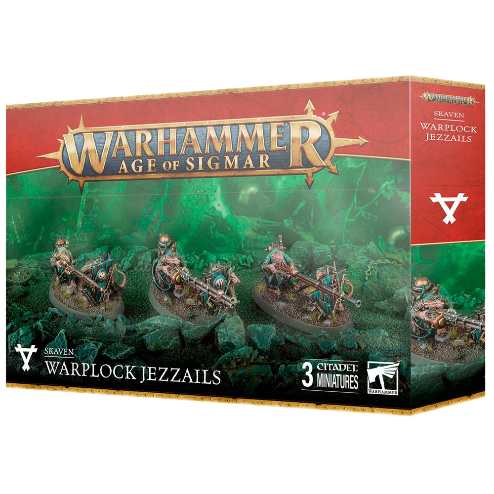 Skaven: Warplock Jezzails | Купить миниатюры в Hobby Games