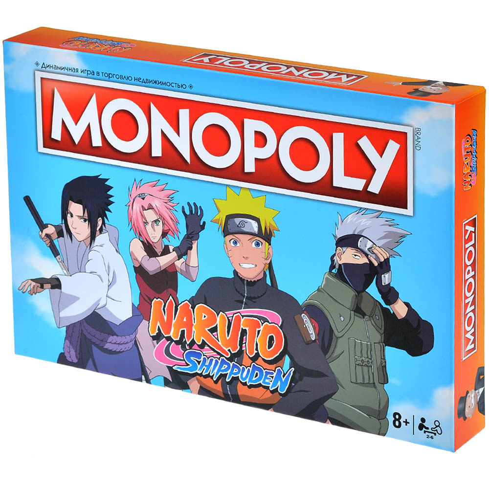 Монополия: Наруто | Купить настольную игру в Hobby Games